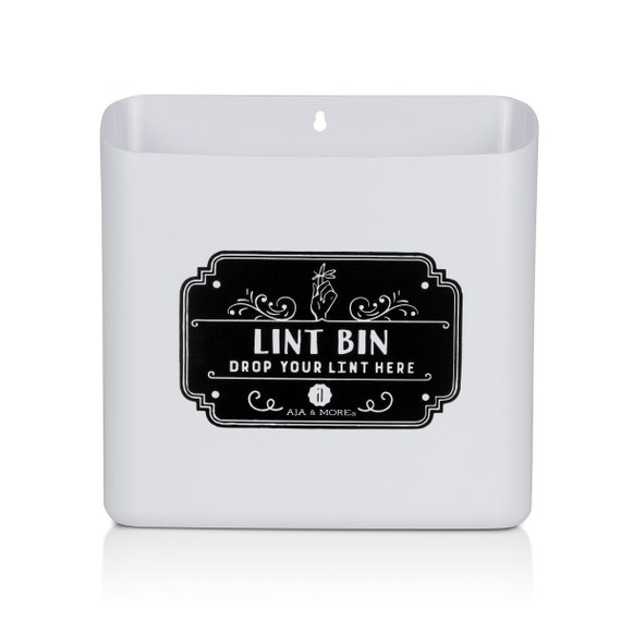 Lint Bin Holder Farmhouse Etsy