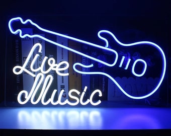 New Gibson Guitar Music Decorate Handcrafted Neon Light Sign 20"x16" 