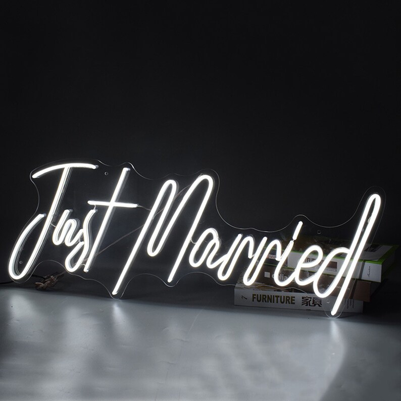 NEON WEDDING SIGN Personalized Party Neon Custom Bridal Etsy