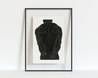 Nude Workout Poster - Etsy