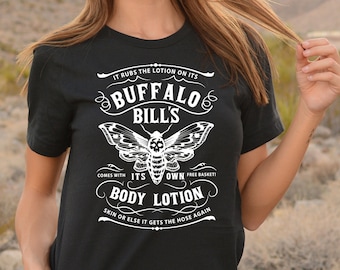 Buffalo Bills Body Lotion Shirt, Halloween Shirt, Halloween Tshirt, Halloween Party, Halloween Kostüm, Halloween Geschenke, Horror T Shirt