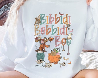 Bibbidi Bobbidi Boo Sweatshirt, Bibbidi Bobbidi Boo Shirt, Halloween Mouse Ears Vacation Shirt, Spooky Season Shirt, Halloween Shirt