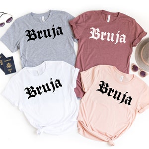 Bruja Shirt, Bruja Witch For Men&#39;s and Women&#39;s Shirt ,Halloween Latina Shirt