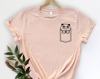 Cat Print Shirt - Etsy Australia