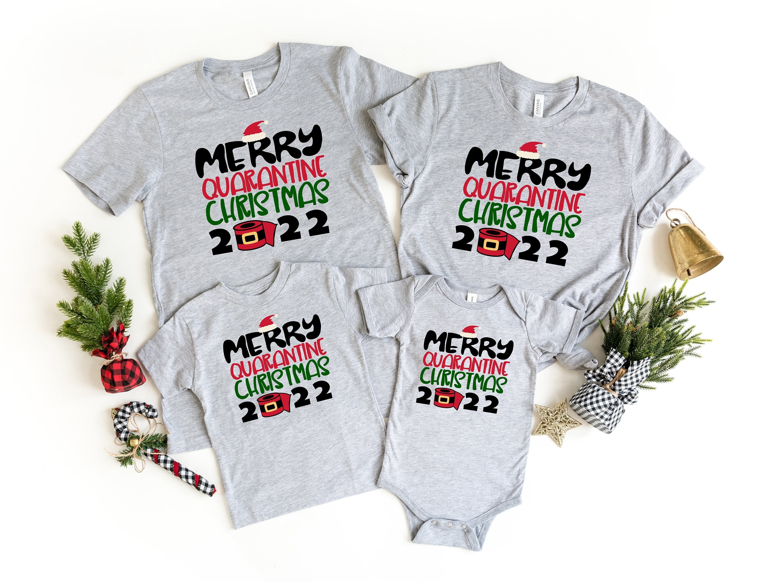 Merry Quarantine Christmas 2022 Shirt 
