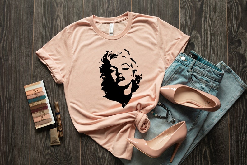 Mothers Day Gift Gift For Her Vintage Marilyn Monroe Tshirt Marilyn Monroe Portrait Shirt Marilyn Monroe Shirt Marilyn Monroe Fun Shirt