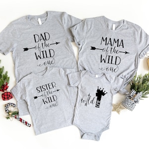 Family Wild One Shirts, Family Shirts, Family Gift, Family Sweatshirt, Family Birthday, Funny Family Shirt, Family Shirt, Family