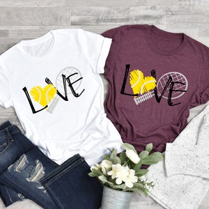 Love Tennis Shirt, Love Shirt, Valentines Day Shirt, Valentines Day Gift, Valentines Day, Valentines Gifts, Valentines Gift, Couple Shirts