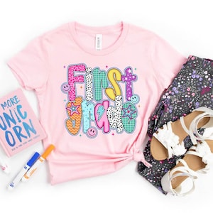 First Grade Shirt, Back To School Shirt, First Grade Shirt, First Grade Teacher Shirt, Back To School Gift, Back To School Teacher Shirt