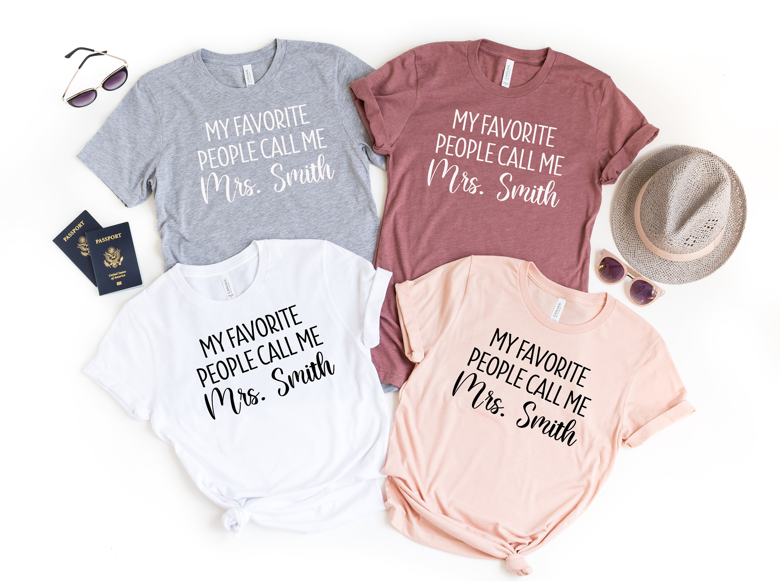 My Favorite People Call Me Shirt, Personalized Gift, Teacher Shirt 