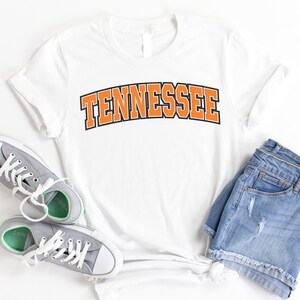 Bluza Tennessee, Koszulka Tennessee, Koszulka wakacyjna, Prezent dla mężczyzn, Prezent dla kobiet, Prezenty Tennessee, Koszulka uniwersytecka, Koszulka na dzień gry zdjęcie 3