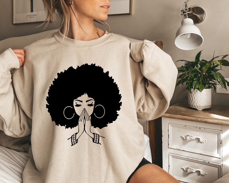 Afro Women Shirt Afro Girl Black Girl Shirt Black Girl Etsy