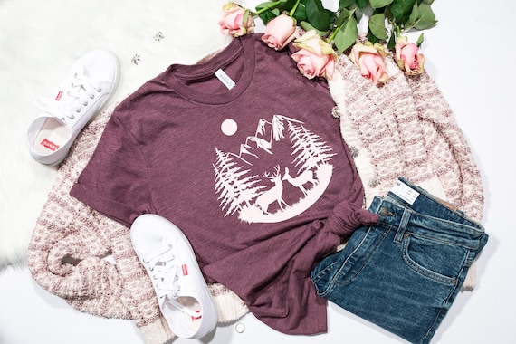 Mountain Shirt, Camping Shirts, Mountain Tshirt, Nature Shirt, Travel Gift, Adventure Shirt, Wanderlust Shirt, Travel Gifts, Camping Gift