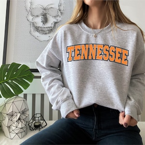 Bluza Tennessee, Koszulka Tennessee, Koszulka wakacyjna, Prezent dla mężczyzn, Prezent dla kobiet, Prezenty Tennessee, Koszulka uniwersytecka, Koszulka na dzień gry zdjęcie 2
