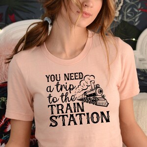 You Need A Trip To The Train Station Shirt, Yellowstone Shirt, Beth Dutton Shirt, Yellowstone Gifts, Dutton Ranch Shirt, Train Gifts image 3