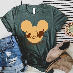 Hakuna Matata Shirt, Family Shirt,  Ears, Family Gift, Animal Kingdom Shirt, Family Shirts, Animal Shirt, Lion King Party, Funny Shirt