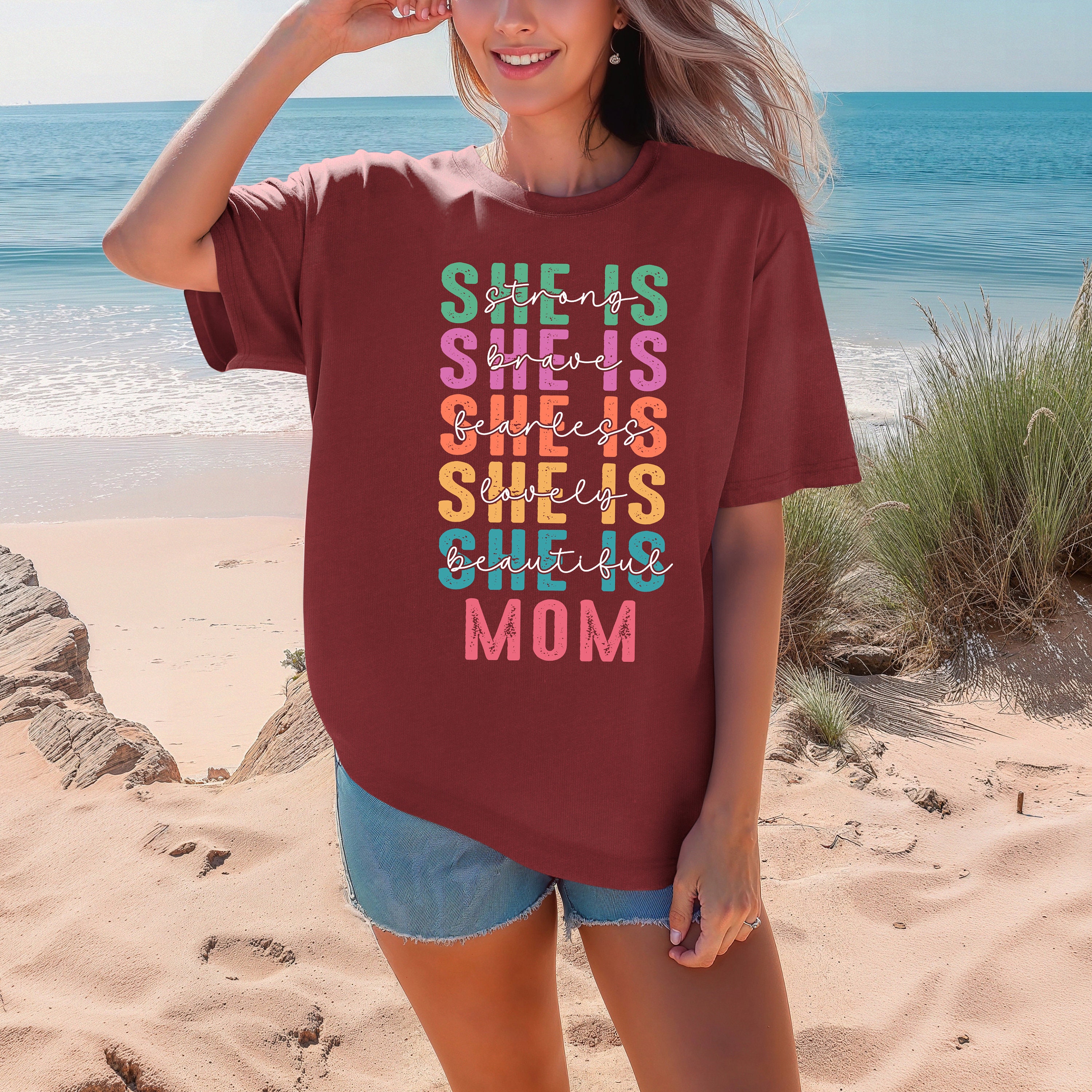 She Is Mom Shirt, Mother's Day Shirt, Mother's Day Gift, Mama Shirt, Mom TShirt, Mom Gift, Mom Life, Mom Tee, New Mom Shirt, Gift For Mama