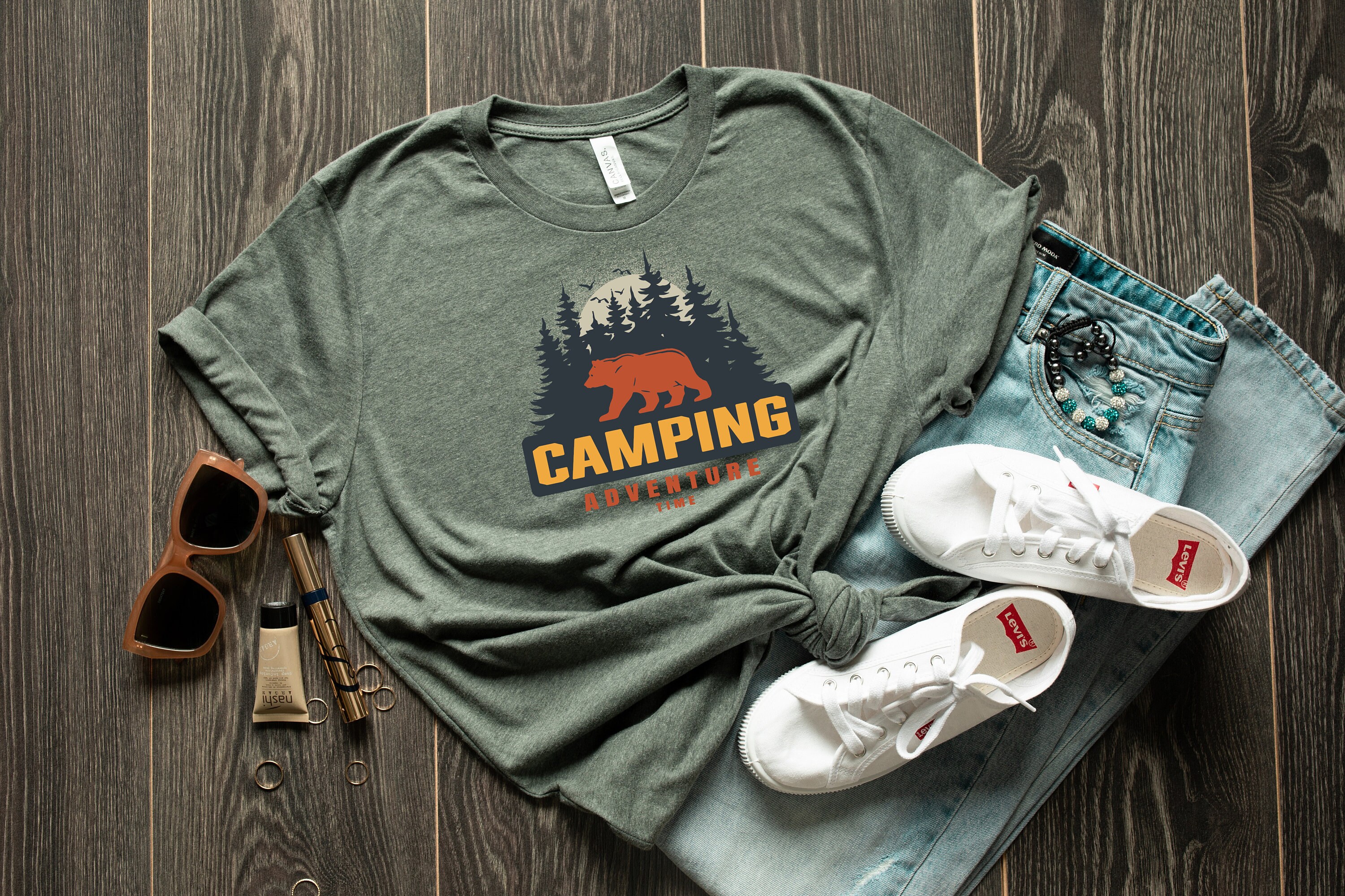 mountain bear t shirt