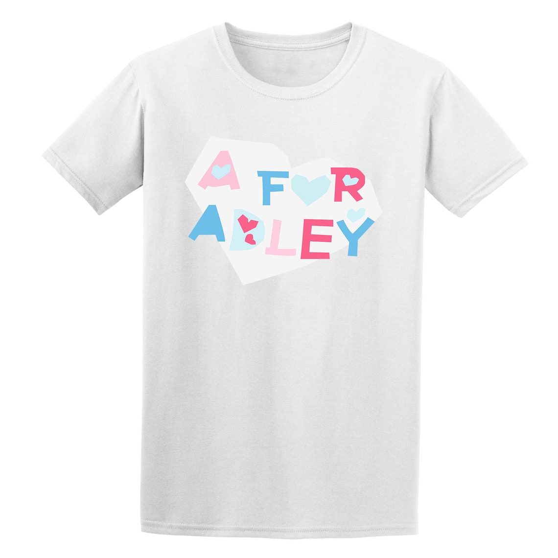 A for Adley Craft Heart Youtuber Merch Boys Girls Tee Top Etsy UK
