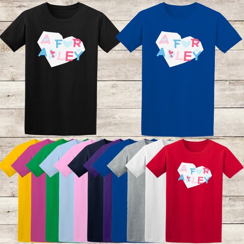 A for Adley Kids Girls T Shirt Top Tee Fun Youtuber Inspired Etsy