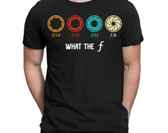 Photography Camera Lens Photographer Gift Funny Mens Womens T-Shirts Top #TA-89