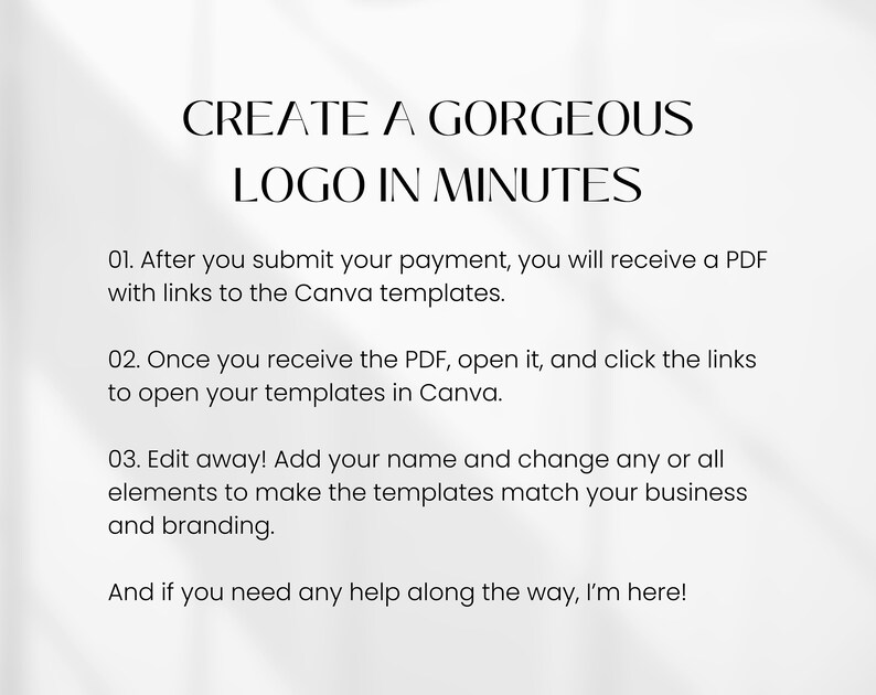 Editable Canva Logo and Branding Kit for Health and Wellness Businesses