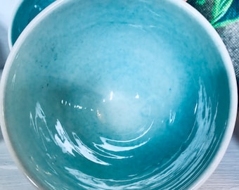 Keramik Schale Türkis