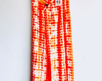 Boho Pants Batik Style Orange