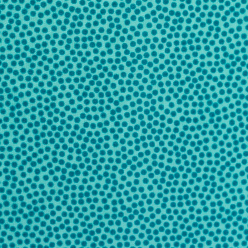 Woven fabric dots, various colors, 100% cotton, Dotty by Swafing, dotted fabric sold by the meter Türkis