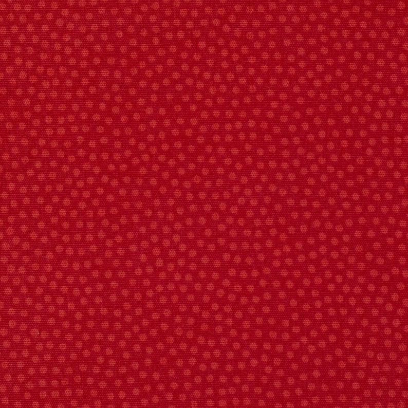 Woven fabric dots, various colors, 100% cotton, Dotty by Swafing, dotted fabric sold by the meter Rot (5. von oben)