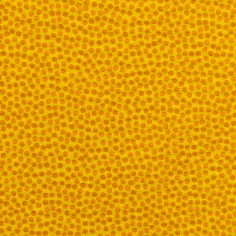 Woven fabric dots, various colors, 100% cotton, Dotty by Swafing, dotted fabric sold by the meter Gelb (2. von oben)