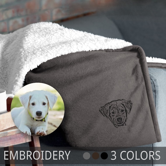 Personalised pet blanket sale