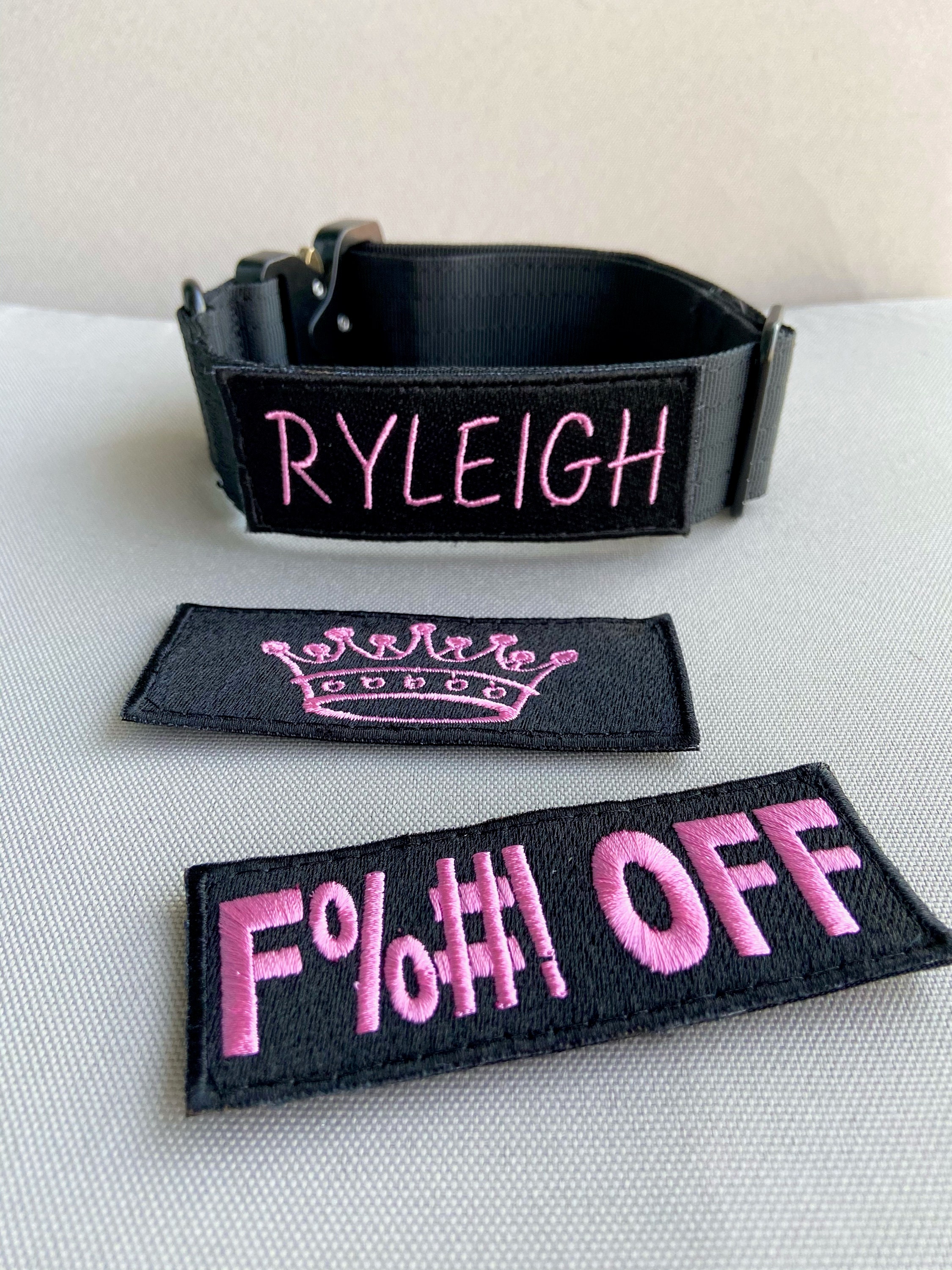 Hello, I'm: F*cking Psycho Velcro Patch (4.5 x 1.5) - Tactipup
