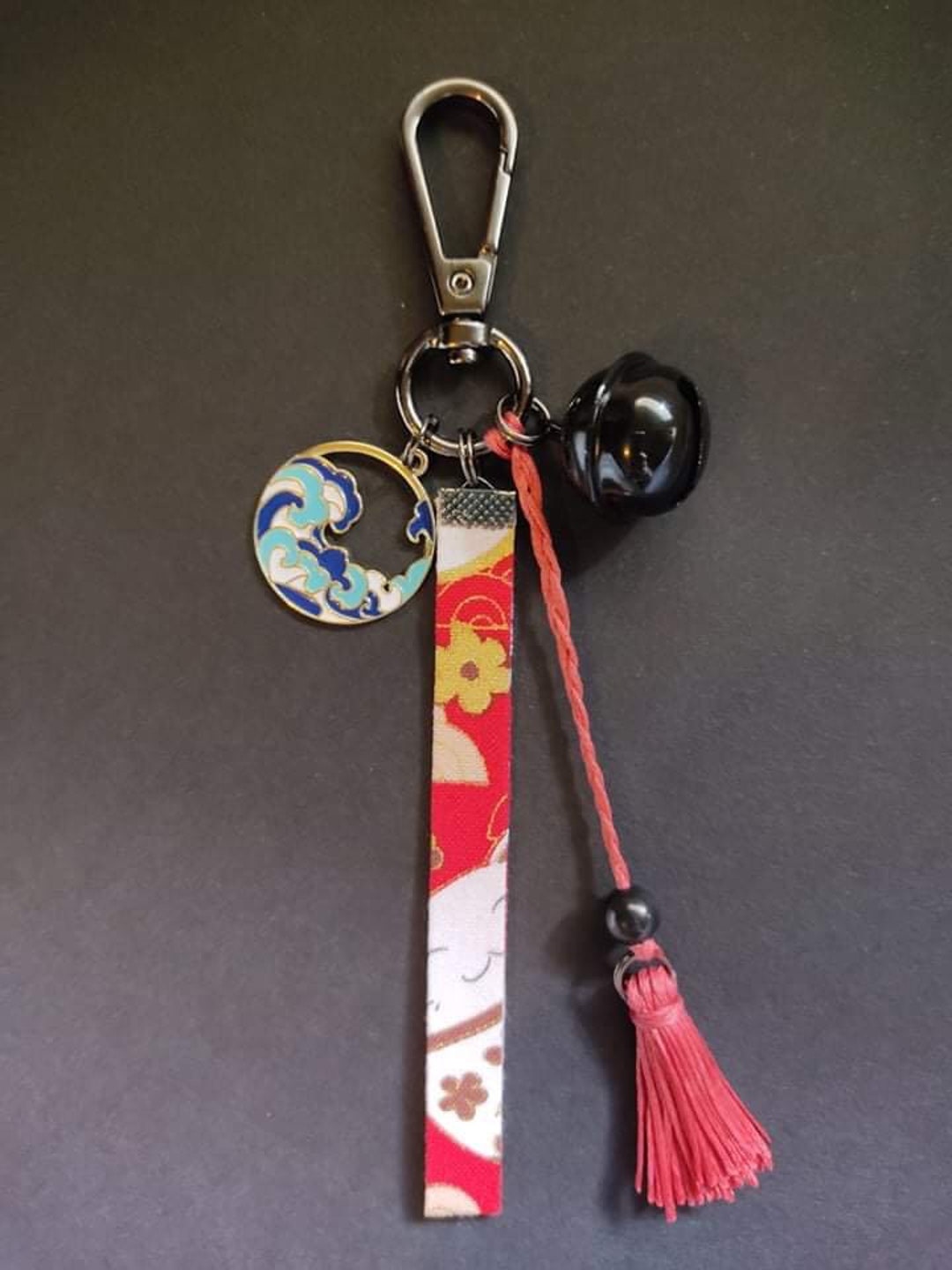 Japanese Style Keychain - Etsy