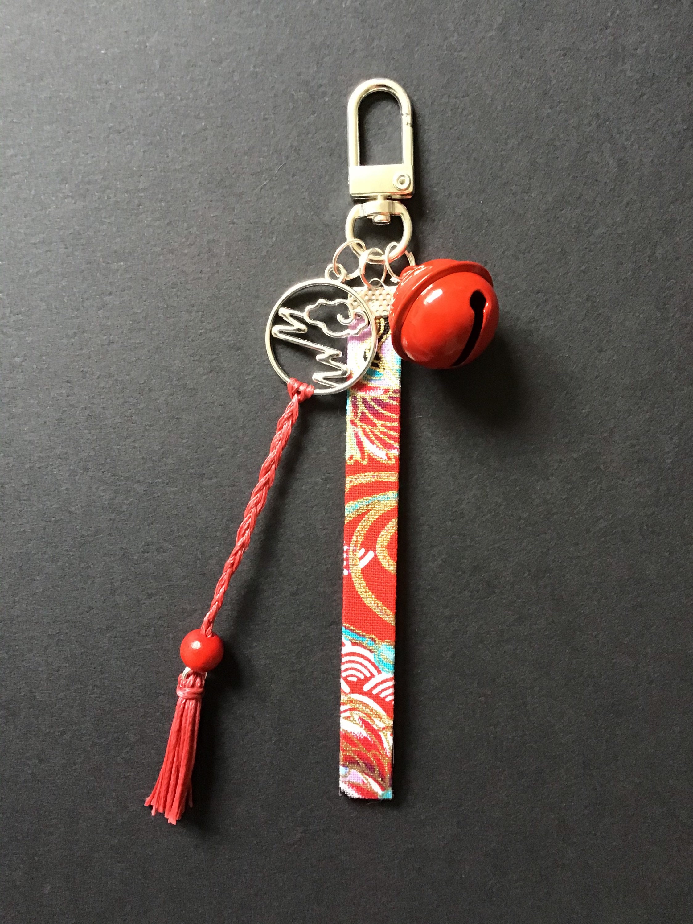Porte-clés moelleux de style japonais pour garçons et filles, joli
