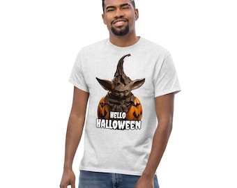 T-shirt classica da uomo di Halloween di Lung Mee