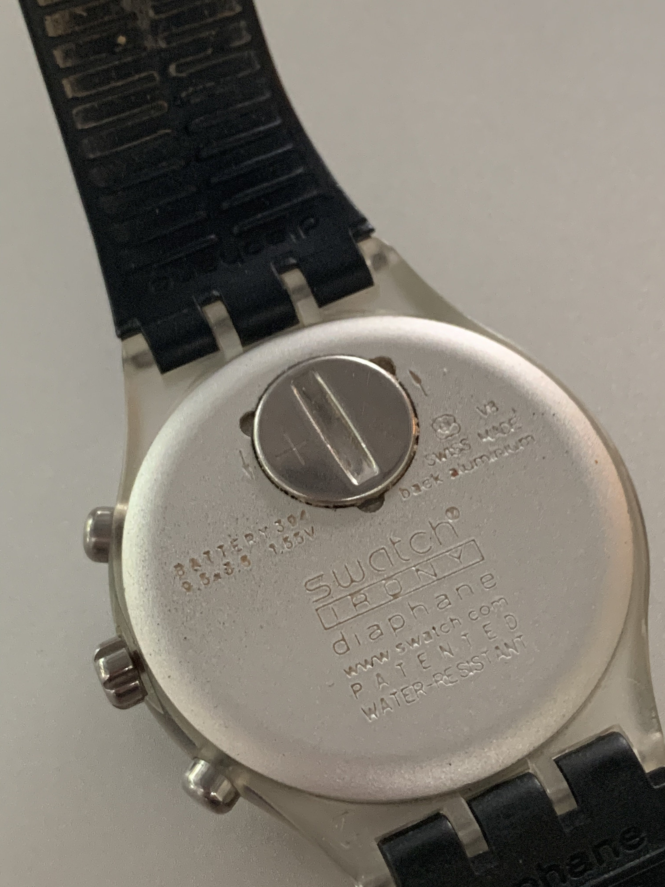 Swatch Irony Diaphane Chrono V.3 Etsy Canada