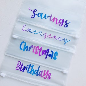 Cash Envelopes for A6 Budget Binder, Money Wallets For Savings Challenges, Functional Gifts For Financial Independence