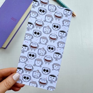 Coffee Hobonichi Weeks Pencil Board: Custom Top Tab Page Marker
