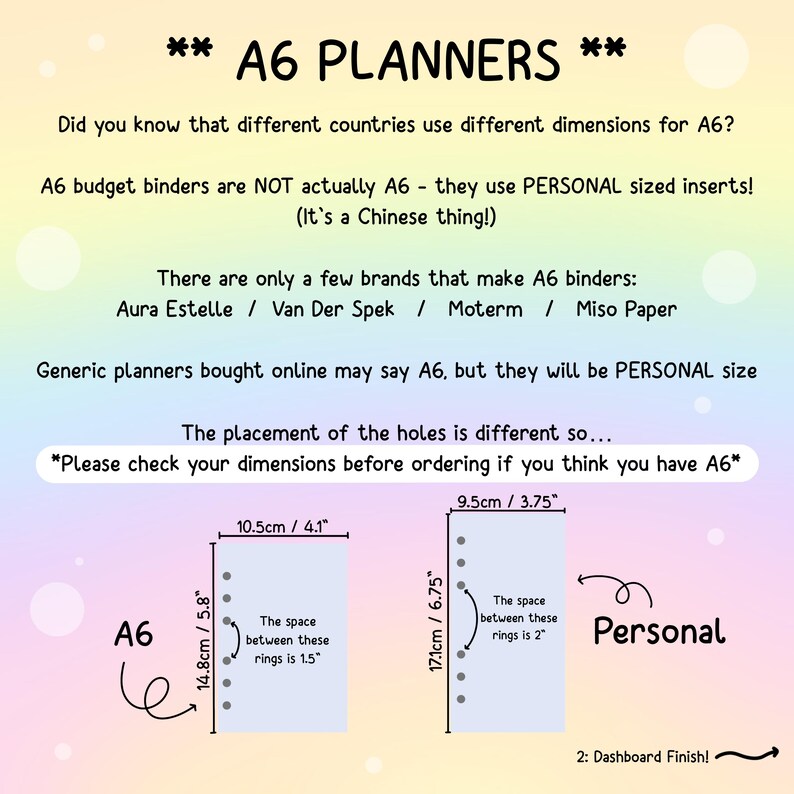 Floral Monogram Planner Dashboard: Customised A5 A6 B6 Binder Inserts image 4