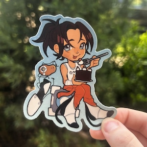 Chell & PotatOS Cake Sticker