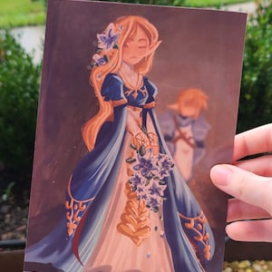 Princess Zelda Breath of the Wild Photo Print