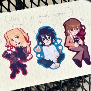 Dead Note Glossy Sticker Set