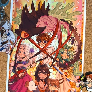 Kid Icarus: Uprising Chaos Kin Arc 5x7 Print
