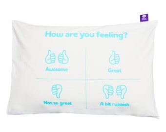 PepTalk® Pillow / Time To Talk / Build Self Confidence / Tackle Children's Anxiety / Talk More Worry Less