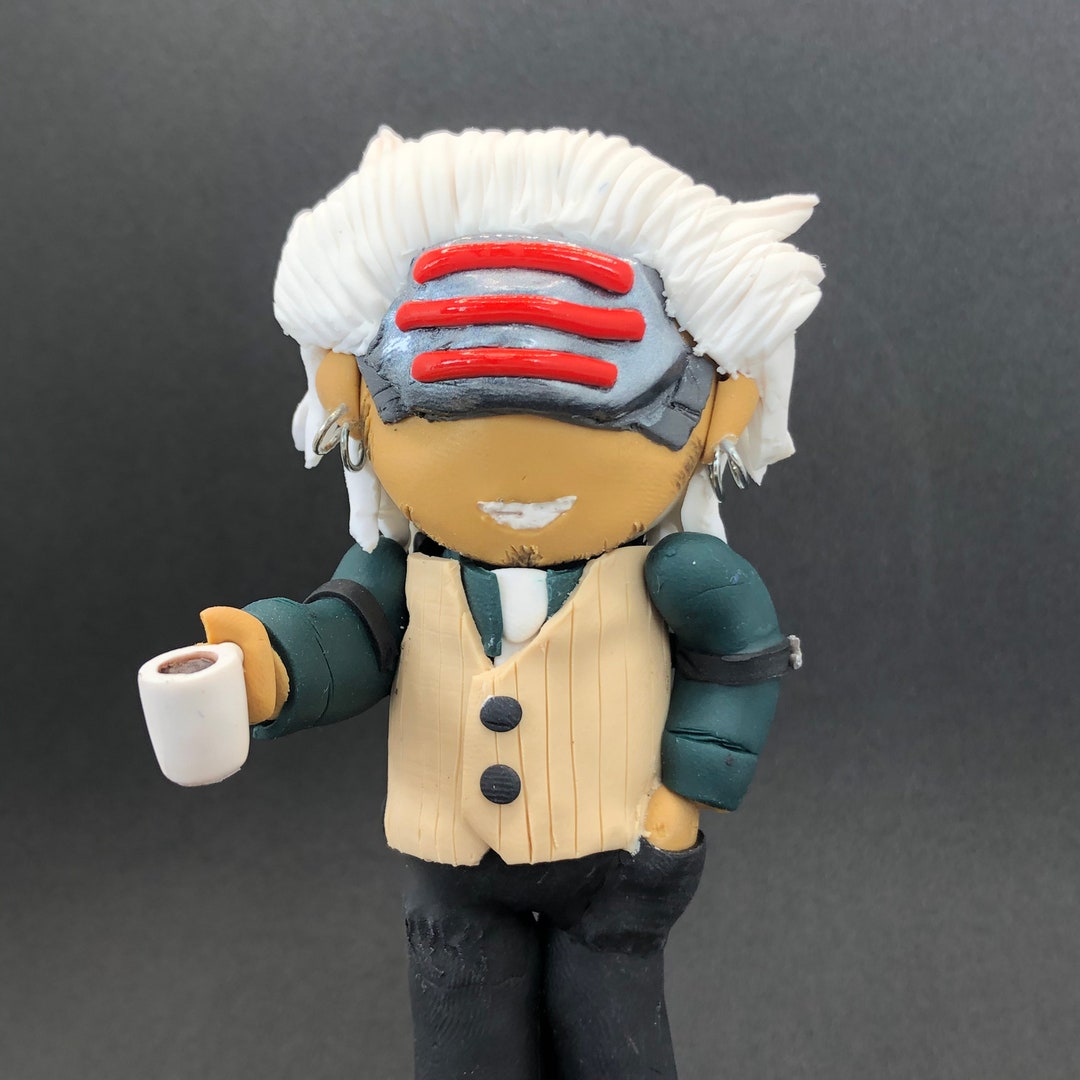 Figurine Acrylique Godot Ace Attorney - Support Statue Style Capcom Store - 10cm - 2024