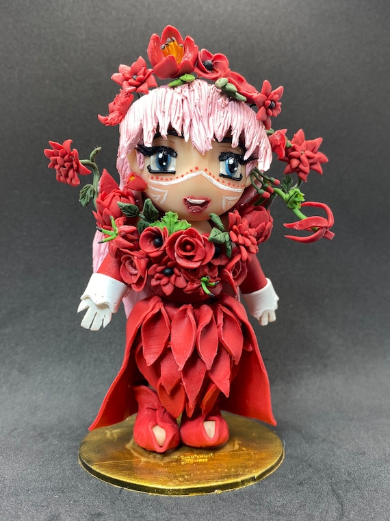 ベル 細田守 ポリマークレイフィギュア - Etsy 日本
