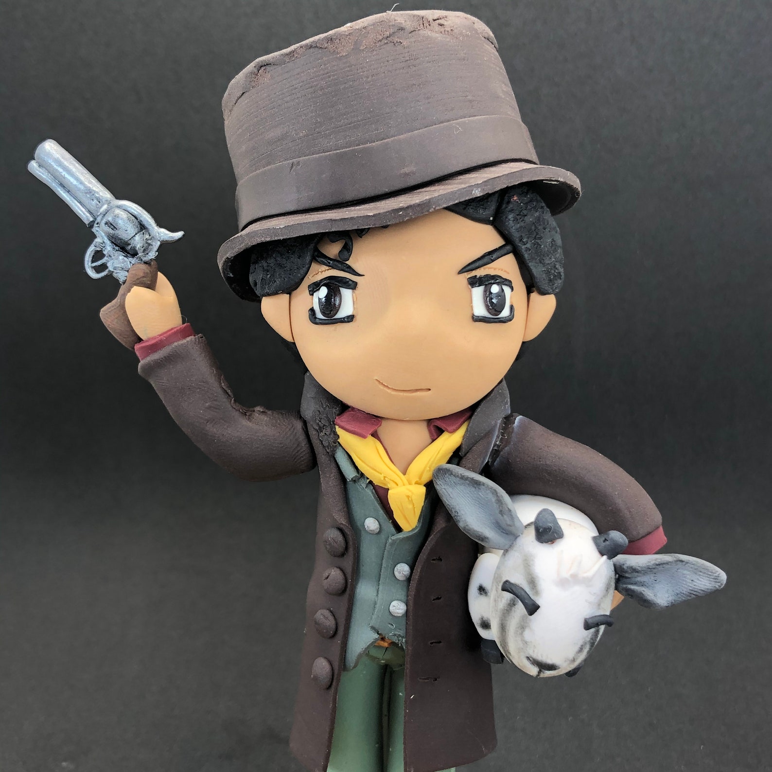 Jesper Fahey and Milo the Goat Shadow and Bone Polymer Clay | Etsy