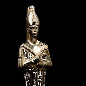 Osiris Rising Hand Sign The Egyptian Lord Osiris - Ruler of Egypt - Made With Egyptian Hands ...