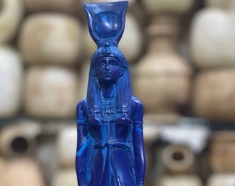Egyptian Goddess Hathor statue, Beautiful Goddess Hathor, Egyptian Hathor -Made In Egypt